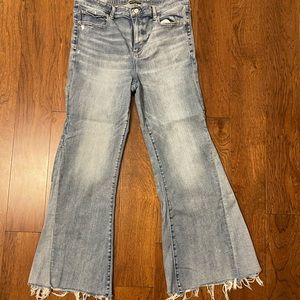 American Eagle festival flare jeans